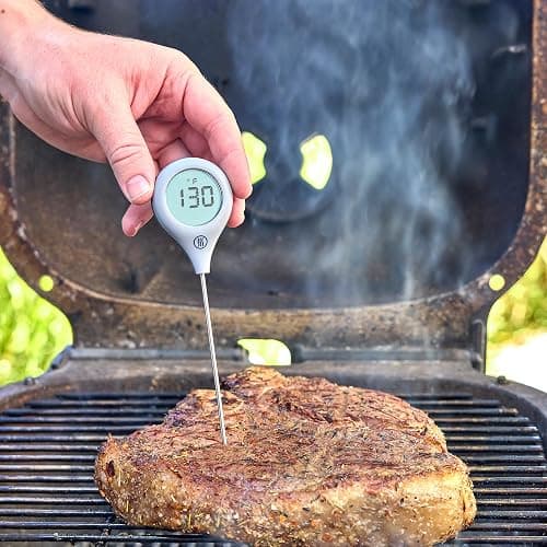 ThermoWorks ThermoPop 2 — Best Value Instant Read Thermometer - Cayenne Pepper Red thumbnail 3