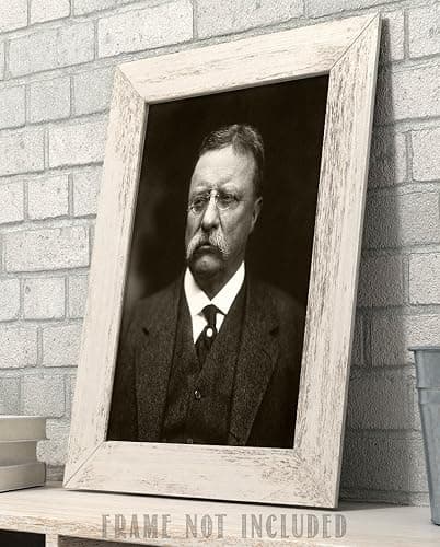 Lone Star Art Theodore Teddy Roosevelt Portrait - 11x14 Unframed Print - Great Vintage Decor, Also Makes a Great Gift thumbnail 5