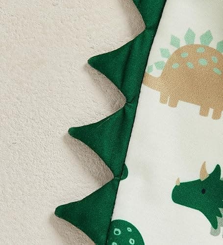 LIOMENGZI Infant Baby Boy Hooded Dinosaur Fall Outfit Contrast Sweatshirt Pant Set Toddler Dinosaur Clothes 6 12 18 Months 2T thumbnail 7