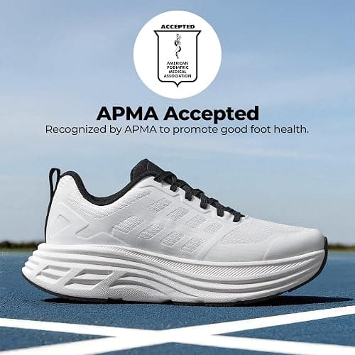 NORTIV 8 Women's Walking Shoes Cushion Running Tennis Shoes ActiveFloat Non-Slip Comfortable Breathable Workout Gym Sports Athletic Fashion Sneakers thumbnail 5