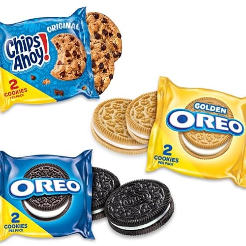 Nabisco Sweet Treats Cookie Variety Pack OREO, OREO Golden & CHIPS AHOY!, 30 Snack Packs (2 Cookies Per Pack) thumbnail 5