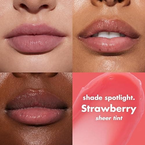 e.l.f. Squeeze Me Lip Balm, Strawberry | Moisturizing Lip Balm For A Sheer Tint Of Color, Infused With Hyaluronic Acid, Vegan & Cruelty-free thumbnail 2