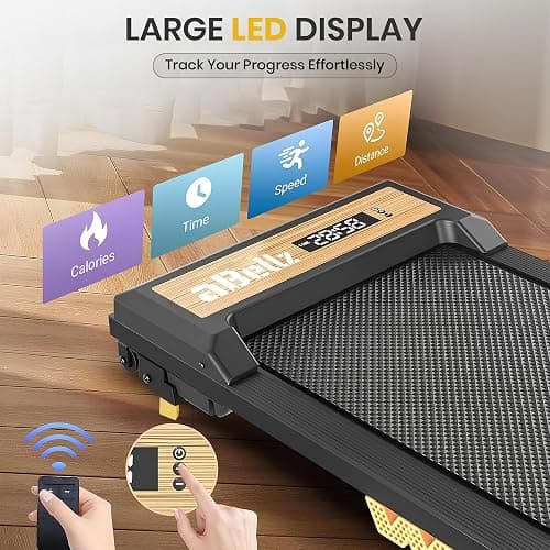 Small Walking Pad with Incline, Treadmill with Incline | Tapis Roulant thumbnail 2