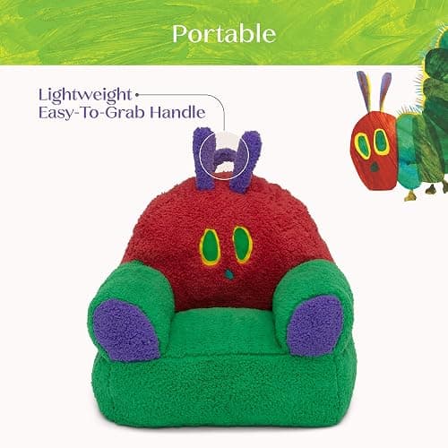 Delta Children – World of Eric Carle, The Very Hungry Caterpillar Cozee Buddy Chair thumbnail 6