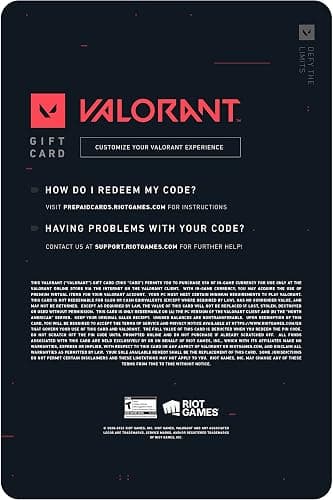 VALORANT $50 Gift Card - PC [Online Game Code] thumbnail 2