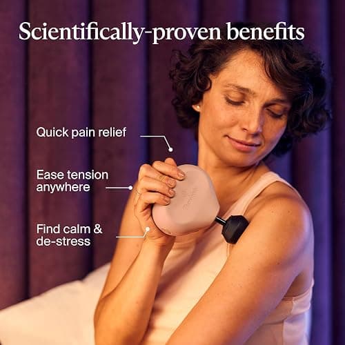 TheraGun Mini (3rd Generation) by Therabody – Ultra-Portable Massage Gun and Travel Essential for Fast, Effective Pain and Tension Relief Anywhere (Desert Rose) thumbnail 2