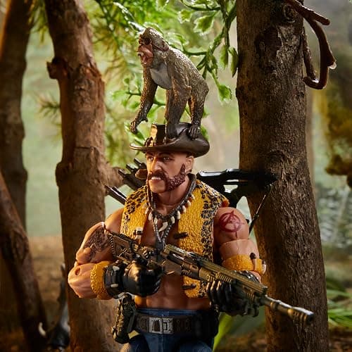 G.I. Joe Classified Series #125, Dreadnok Gnawgahyde and Pets Porkbelly & Yobbo, Collectible 6-Inch Action Figure with 16 Accessories | G.I. Joe Classified 6 Inch Action Figure Deluxe - Dreadnok Gnawgahyde with Porkbelly & Yobbo #125 thumbnail 9