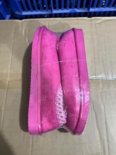 SMajong Women's Slippers Mens Platform Mini Boots Fuzzy House Slipper Fur Fleece Winter Home Shoes Indoor and Outdoor thumbnail 11