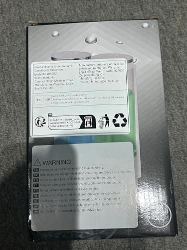 Modunful Shower Dispenser - 2 Chamber No Drill Mounted Shampoo & Conditioner Dispenser for Bathroom (Silver) - Silver 2 Chamber thumbnail 10