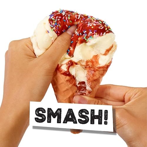 Slime Life Ice Cream Cone DIY Slime Kit - Unboxing Ingredients to Make, Smash, and Stretch Your Food Slime, Ages 8+ thumbnail 6
