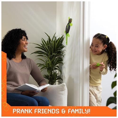 HEX BOTS Wall Crawler Gecko with Official Wall Climber Technology, Rechargeable Remote Control Robot Kids Toys, Prank Toys for Boys & Girls Ages 4 & Up thumbnail 2
