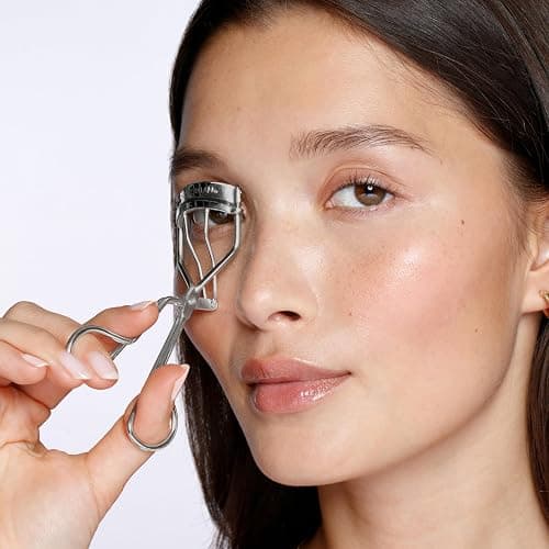 Tweezerman Classic Eyelash Curler with Refill Pads - Makeup Eyelash Tool for all Eye Shapes thumbnail 4