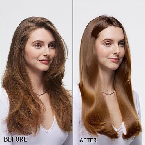 HeirPro Ceramic Flat Iron Hair Straightener with 3D Floating Plate,Hair Iron Straightener with 15 Temps for Thick Hair | Ergonomic Silicone Handle | LCD Display | Dual Voltage (Light Pink) thumbnail 8