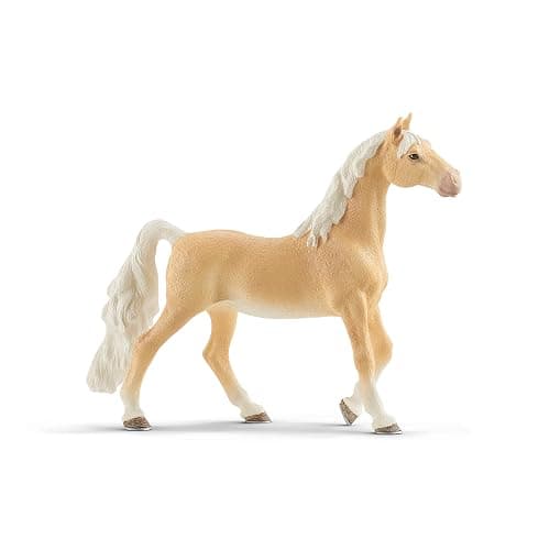 Schleich Horse Club, Toys for Girls and Boys American Saddlebred Mare Horse Figurine, Ages 5+ - Image 1