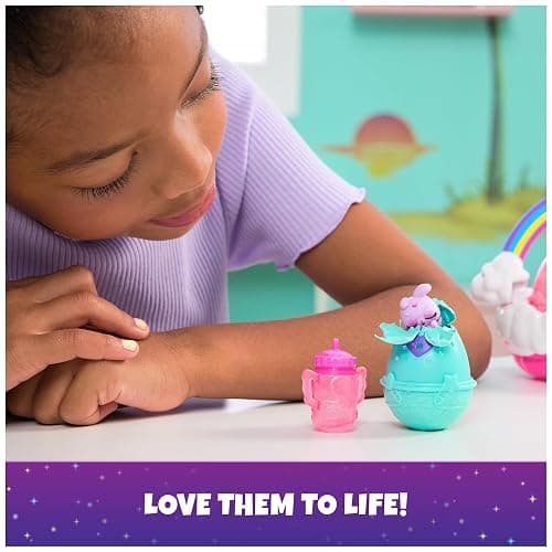 Hatchimals Alive Neon Rainbow Spring Basket thumbnail 2