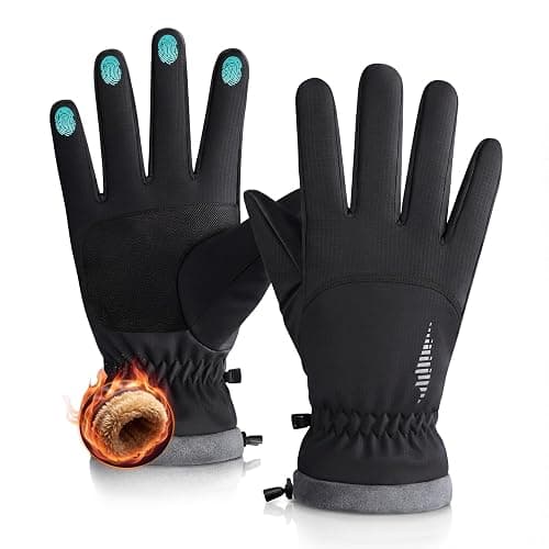 rivmount Winter Waterproof Ski Snow Warm Gloves for Women Men, Windproof Cold Weather Thermal with Touchscreen Fingers, for Running Driving Cycling Hiking Biking Outdoor Sports Daily Work - Image 1
