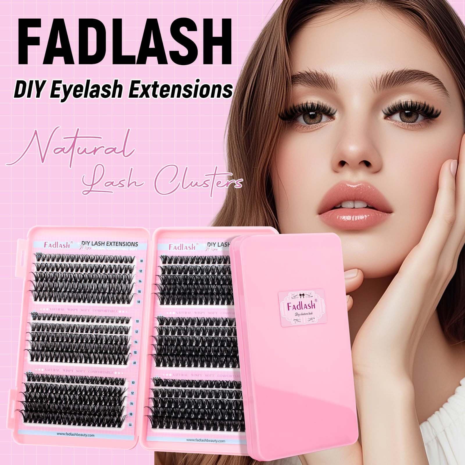 Eyelash Clusters 30D+40D+50D+60D+80D+100D Individual Lash Extensions D Curl Wispy EyeLash Clusters 10-18mm Natural Fluffy Cluster Lash DIY Eyelashes Extension for Beginners thumbnail 6