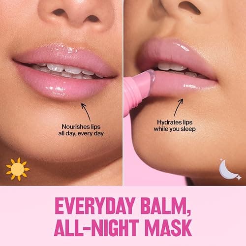 Revlon Glimmer Lip Treat Balm + Mask™, Overnight Peptide Lip Treatment, Hydrating, 006 Hazelnut Latte, 0.4 fl oz thumbnail 8