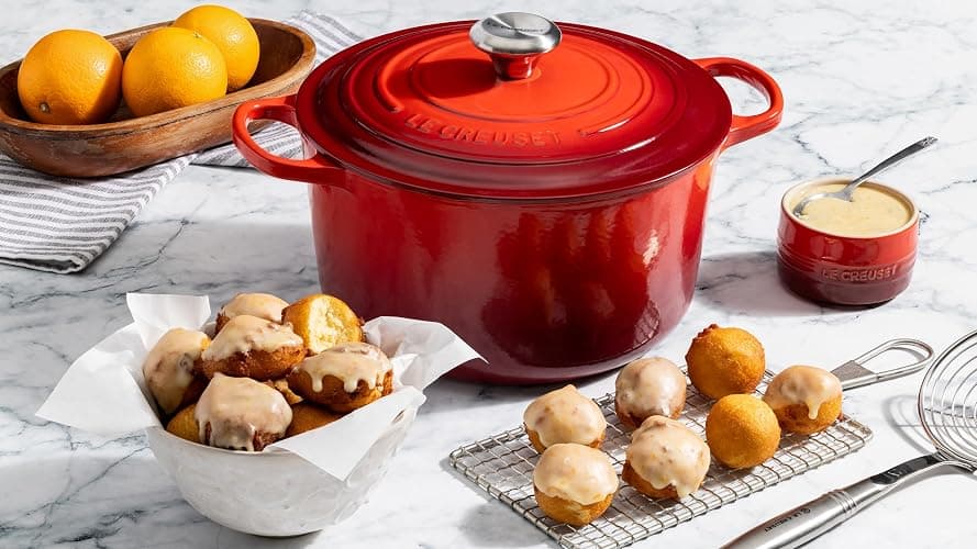 Le Creuset Enameled Cast Iron Signature Deep Round Oven, 6.5 qt., Licorice thumbnail 2