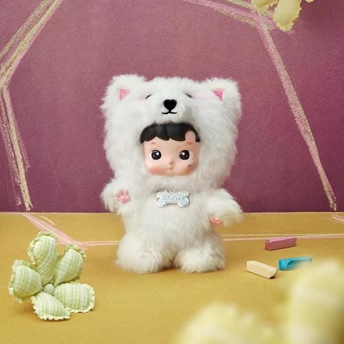 POP MART HACIPUPU Take Me Home Series Vinyl Plush Blind Box, Single Box | Keychain, Bag Charm, Collectible Holiday Birthday Gift thumbnail 2