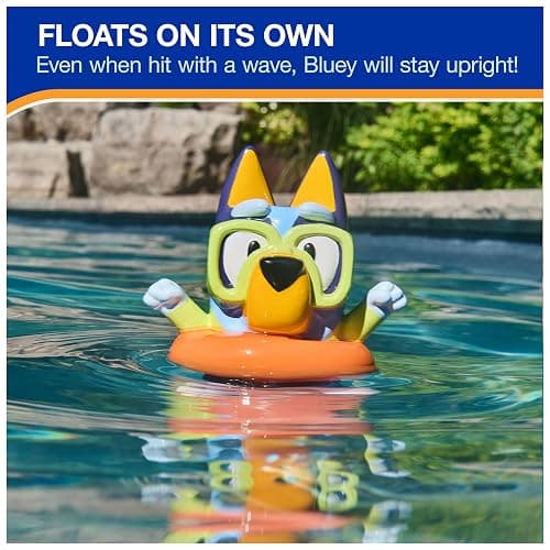 Swimways Bluey Floatin' Figures, Swimming Pool Accessories & Kids Pool Toys, Bluey Party Supplies & Water Toys for Kids Aged 3 & Up thumbnail 4