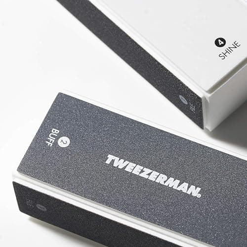 Tweezerman Nail Buffer Blocks Pack of 2 Black thumbnail 2