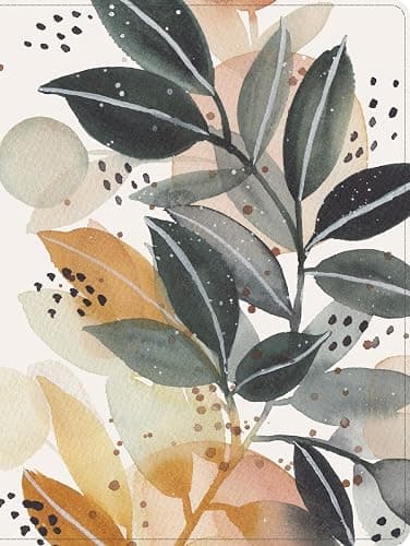 NLT Wide Margin Bible, DaySpring Signature Collection, Filament Enabled (LeatherLike, Autumn Leaves, Red Letter): DaySpring Signature Collection thumbnail 3