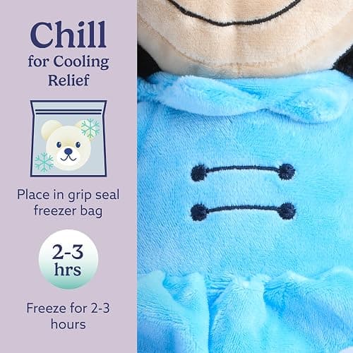 warmies x Peanuts, Lucy, Microwavable & Weighted Stuffed Animals | Cooling Comfort, 2-3 Hr Freezer Chill, Microwavable 90 Sec Warmth, Scented with Calming French Lavender, Weighted Grain Fill thumbnail 5