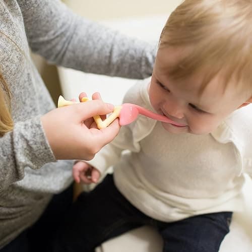 Dr. Brown's Baby and Toddler Toothbrush, Flamingo 1-Pack, 1-4 Years thumbnail 9