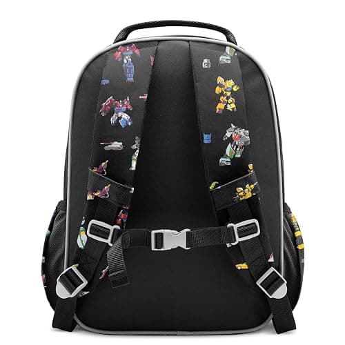 Simple Modern Large Transformers Kids Backpack for School Girls and Boys | Elementary Backpack for Teen | Fletcher Collection | Kids - 16" tall | Transformers Block Nation thumbnail 2