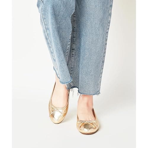 Gasfly Women's Shine Ballet Bow Dressy Flats Round Toe Slip On Foldable Flats Dress Work Shoes for Business Casual Office thumbnail 5