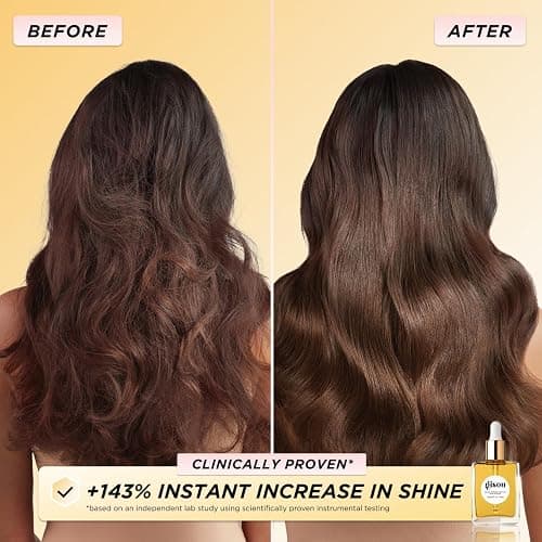 Gisou Honey Infused Hair Oil Mini - Hydrating & Frizz Control Luxury Treatment with Mirsalehi Honey, Adds Shine & Heat Protectant, Color Safe for All Hair Types, 0.7 Fl Oz thumbnail 3