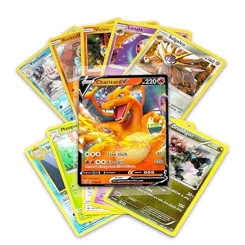 50+ Official Pokemon Cards Collection with 5 Foils in Any Combination and at Least 1 Rarity, GX, EX, FA, Tag Team, Or Secret Rare thumbnail 3