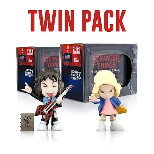 YuMe Stranger Things Blind Box Collectible 2 Pack | Upside Down Capsule Series 1 Mystery Figures & Accessories | Official Netflix Merchandise | Toy Gift for Kids, Adults & Fans | Get All 11 Characters thumbnail 3