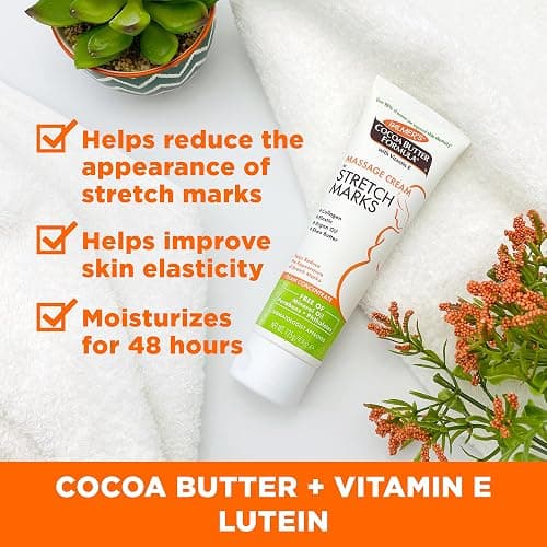 Palmer's Cocoa Butter Formula Pregnancy Skin Care Kit for Stretch Marks and Scars, Dermatologist Approved, Gift for Mom to Be, 4 Piece Full Size Set thumbnail 12