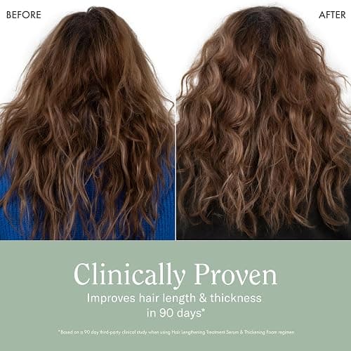 Rizos Curls Hair Lengthening Treatment Serum, Fortifies At Root for Healthy Scalp Microbiome Promoting Length, Supportes Longer Stronger Hair, 4.2 oz thumbnail 5