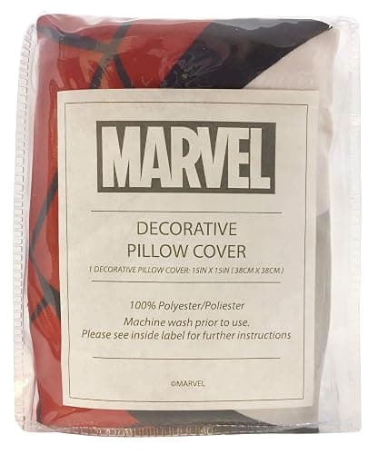 Jay Franco Marvel Decorative Pillow Cover Spiderman - Red thumbnail 4