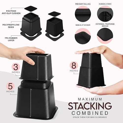 Bed risers thumbnail 3