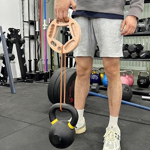 POWER GUIDANCE Hangboard Fingerboard Climbing Grip Strength Training Indoor and Outdoor Double-Sided Non-Slip Portable thumbnail 2