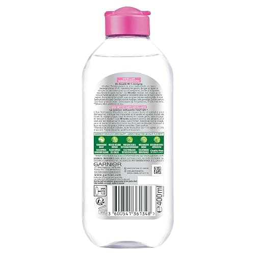 Garnier SkinActive Micellar-Reinigungswasser für empfindliche Haut – Milde Gesichtsreinigung – Sanfter Make-Up Entferner - 400ml thumbnail 2
