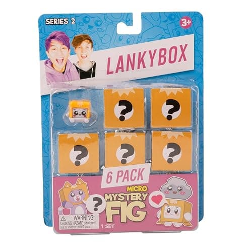 LankyBox 22206 Mystery Micro 6 Pack, Series 2, Collectible Mini Figures, Ultra-Rare Editions, Officially Licensed Merch-Styles May Vary thumbnail 2