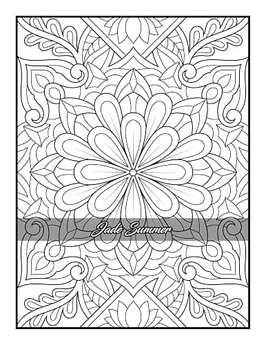 100 Amazing Patterns: An Adult Coloring Book with Fun, Easy, and Relaxing Coloring Pages thumbnail 4