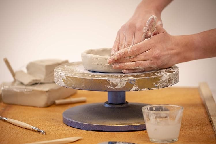 Pébéo - Argilla senza Cottura Gédéo - Creta Autoindurente, Senza Forno - Modellazione, Stampo e Ceramica, Grigio cemento, 1.5 Kg thumbnail 4