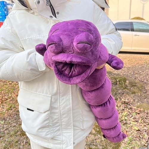 UBNZESW 31.5 Inch Worm Plush, Worm Stuffed Figure Pillow Halloween Cosplay for Room Decor for Fans thumbnail 5