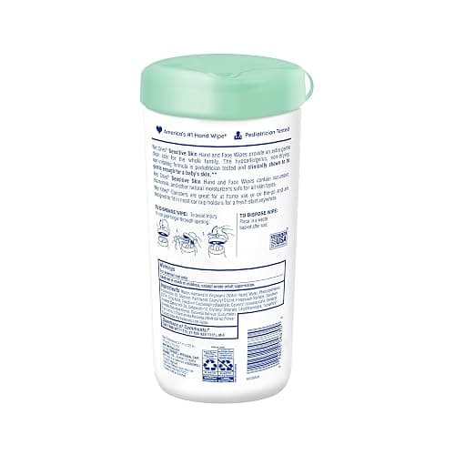 Wet Ones Hand and Face Wipes, Sensitive Skin Wipes | Unscented Wipes, Hand and Face Wipes Sensitive Skin, Wet Ones Sensitive Skin Wipes, 40 ct. Canister thumbnail 10