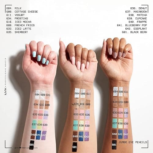 NYX PROFESSIONAL MAKEUP Jumbo Eye Pencil, Blendable Eyeshadow Stick & Eyeliner Pencil - Frappe (Chocolate Brown) thumbnail 5