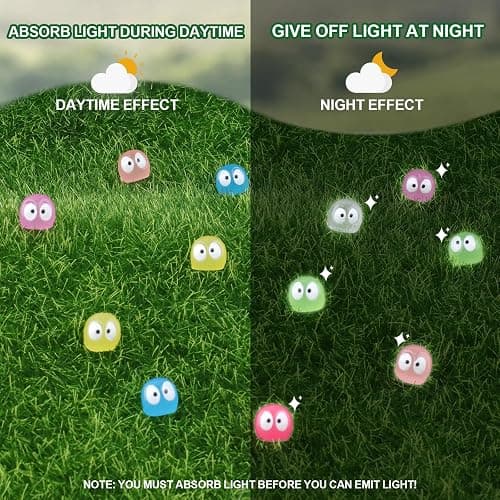 RAPUDA Cute Luminous Soot Sprites,35 Pcs Automotive Interior Decoration Accessories for Car Rearview Mirror and Dashboard,Cute Anime Decor for Home Garden Office,Funny Ornament Gifts(Multicolour) thumbnail 2