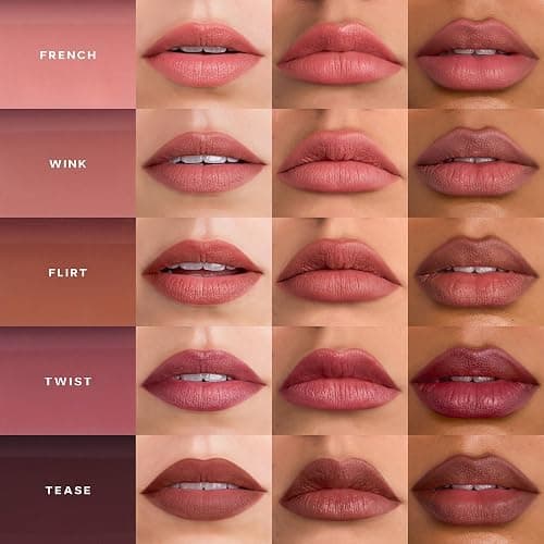 Saie Lip Liner 101 - Lip Pencil Made with a Creamy, Soft Matte Formula for a Naturally Framed or Fully Filled Look - Supercharged with Shea Butter & Jojoba Oil - Twist (.05 oz) thumbnail 4