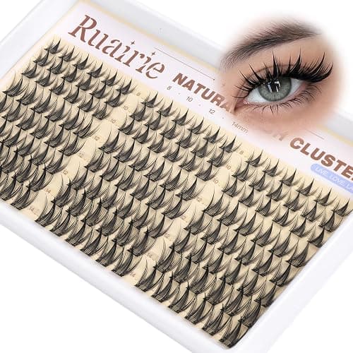 Manga Lash Clusters Fairy Eyelash Clusters 8-14mm Anime Cluster Eyelash Extension Natural Lashes Clusters Wispy Cluster Lashes Spiky Individual Lashes with Soft Band Eyelashes Clusters for Clean Girl - Image 1