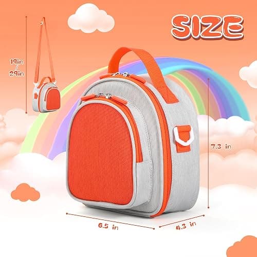Carrying Case Compatible with Yoto Mini (2024 Edition), Portable Protective Bag with Card Storage and Travel-Ready Design for Home and On-the-Go Use (Gray) thumbnail 2